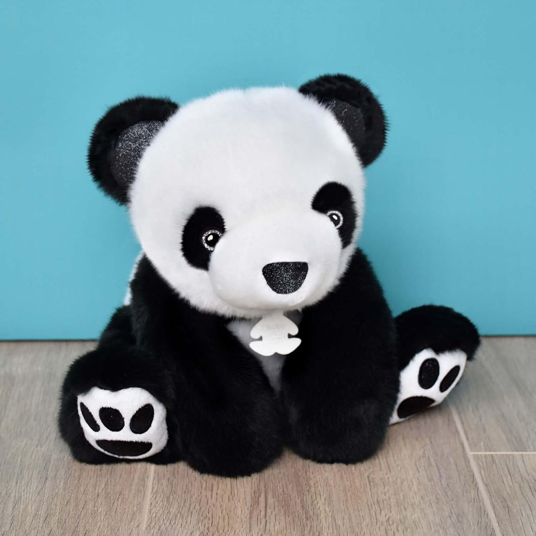 Histoire d'ours Unbekannt Histoire d'Ours HO2867 So chic Panda Noir, 25 cm, schwarz