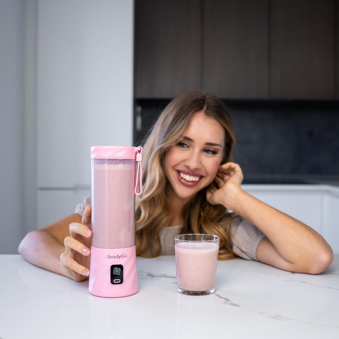 BlendyGo 3 Tragbarer Mixer, Blender, Mini Standmixer, 550 ml, Smoothie maker, Mixer smoothie maker t