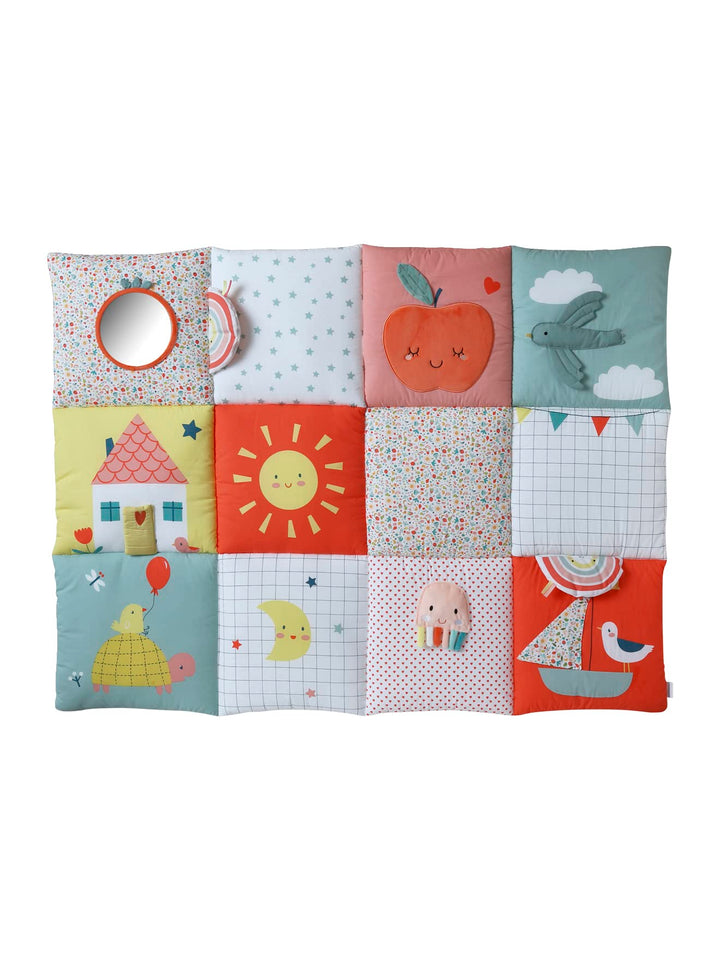 VERTBAUDET Baby Activity-Decke rot/mehrfarbig das süsse leben, rot/mehrfarbig das süsse leben