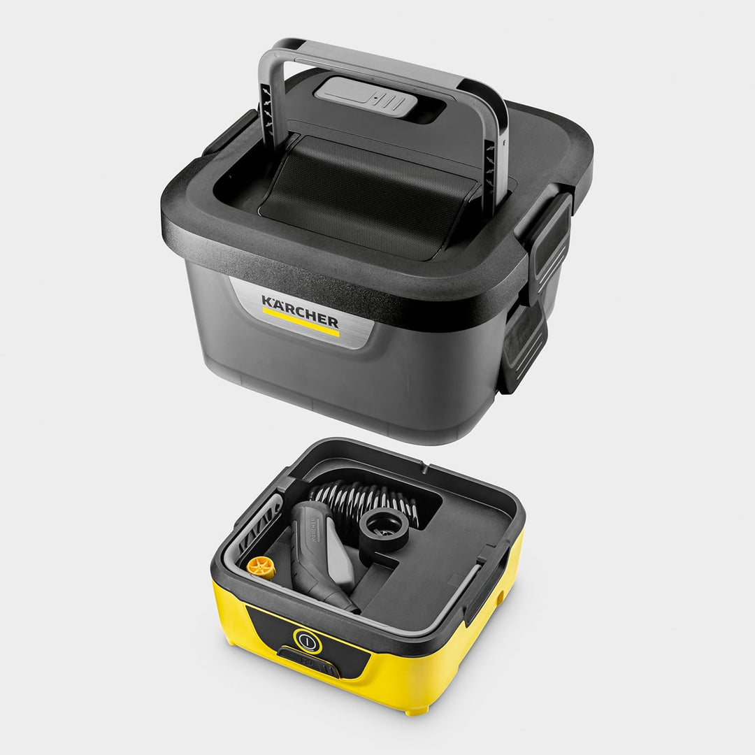 Kärcher Mobile Outdoor Cleaner OC 4 + Bike Kit, Fördermenge: 2 l/min, Gewicht: 3,1 kg, Wassertank: 8
