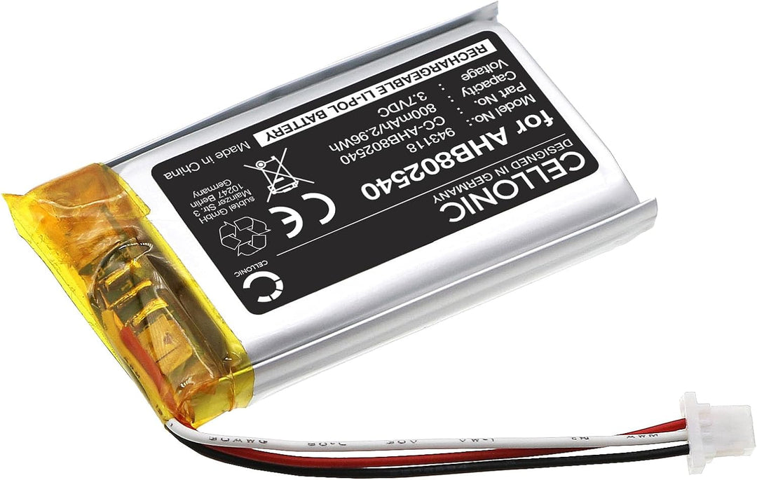 CELLONIC, Akku für Headset kompatibel mit Sena Spider ST1, Spyder 1S (700mAh, 3.7V) Ersatzakku XK701