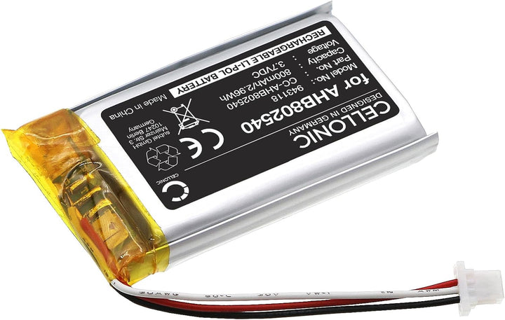CELLONIC, Akku für Headset kompatibel mit Sena Spider ST1, Spyder 1S (700mAh, 3.7V) Ersatzakku XK701