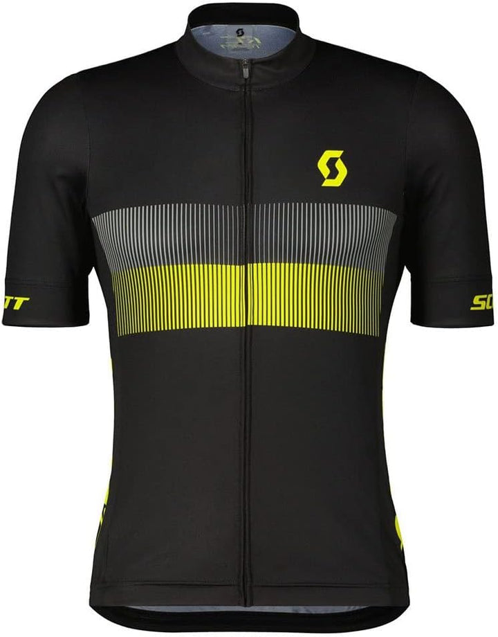 Scott RC Team 10 Fahrrad Trikot kurz schwarz/grau 2024 S Black/Sulphur Yellow, S Black/Sulphur Yello