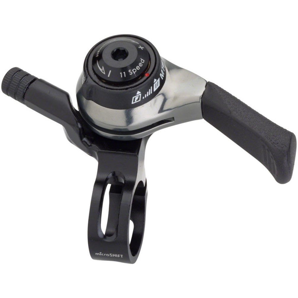 Microshift | Rechts-Daumenschaltung | 11-Gang Mountain | Shimano DynaSys kompatibel 11-Speed Mountai