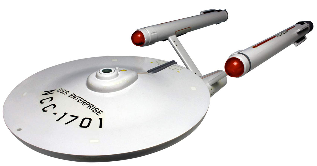 Round2 AMT947/12 1/650 Star Trek Classic USS Enterprise Plastikmodellbausatz, Modelleisenbahnzubehör