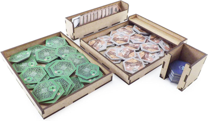 The Game Doctors Brettspiel Organizer kompatibel mit Terraforming Mars und den Erweiterungen Hellas
