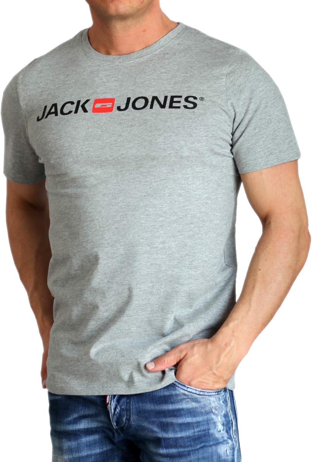 JACK & JONES Herren 3er-Set T-Shirts aus Baumwolle XL Slim Fit Mix 25, XL Slim Fit Mix 25