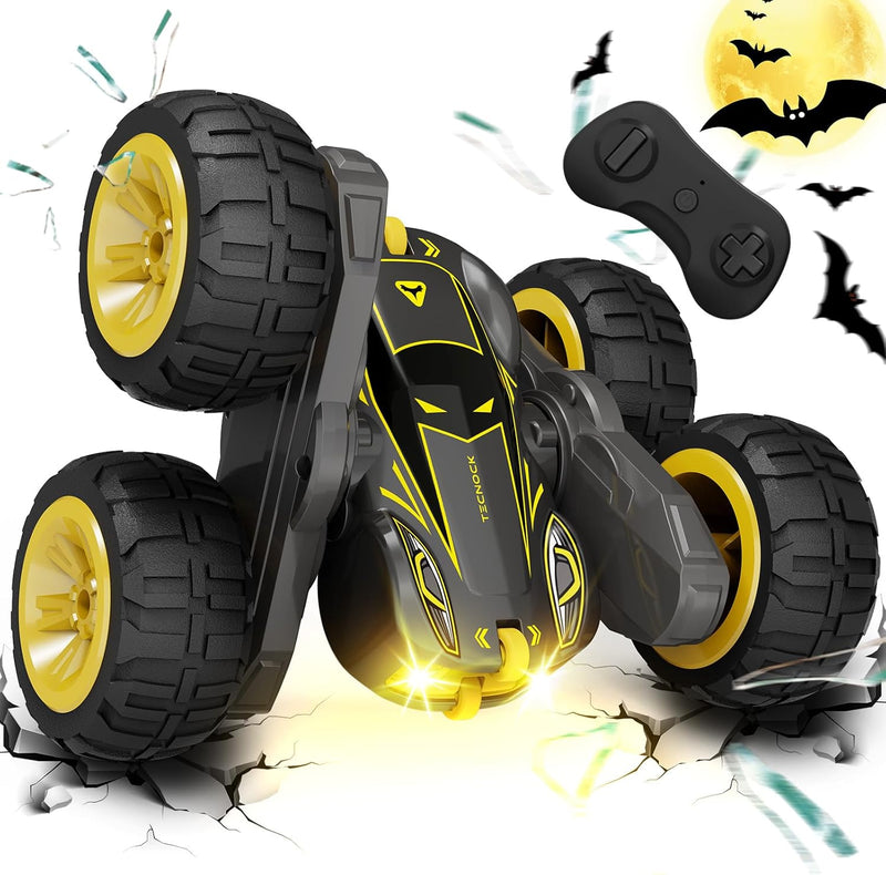 Tecnock 2024 Ferngesteuertes Auto mit 2.4 Ghz Fernbedienung 360°Flip Stunts Rc Auto Monstertruck mit