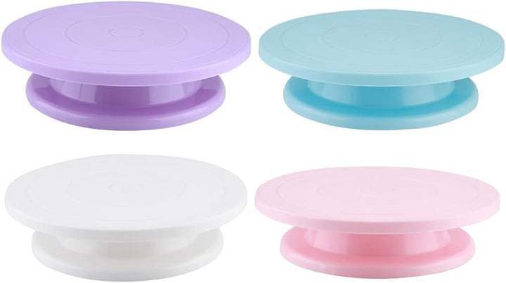 Drehteller für Kuchen, Drehbarer Kuchenständer aus PP, 11-Zoll-Kuchendekorationsset für Kuchen, Gebä