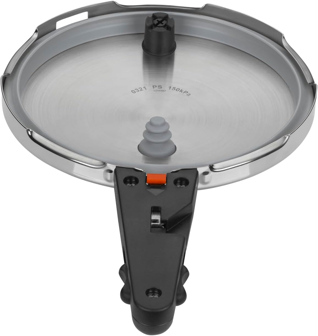 WMF Perfect Ersatzdeckel für Schnellkochtopf 2,5l, Dampfkochtopf 18 cm, Cromargan Edelstahl poliert,