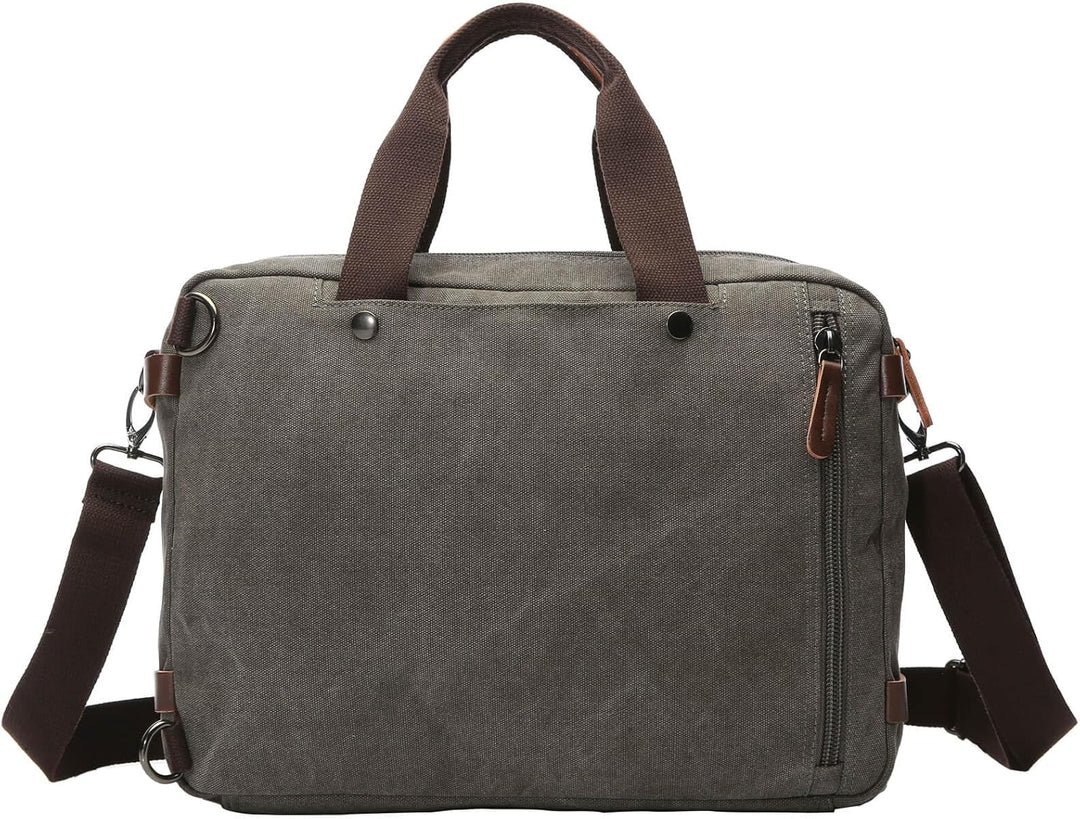 Laptop-Aktentasche, wandelbarer Rucksack, Kuriertasche, Handtasche, multifunktionaler Reiserucksack,