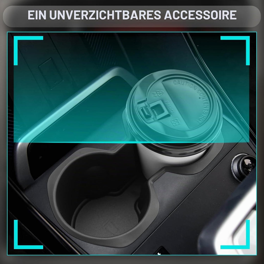 CDEFG Kompatibel mit BMW X1 iX1 U11 X2 IX2 U10 2024 2023 Mittelkonsole Getränkehalter Auto Becherhal