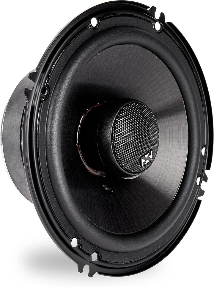 NVX® 2-Wege Koaxial Auto-Lautsprecher [V-Serie] mit Silk Dome Hochtöner, Set von 2 6 inch Coaxial, 6