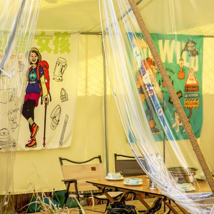 Abdeckplane Wasserdicht, Grosse Transparente Plane Abdeckung mit Ösen dicke, reissfeste Plane PVC Vo