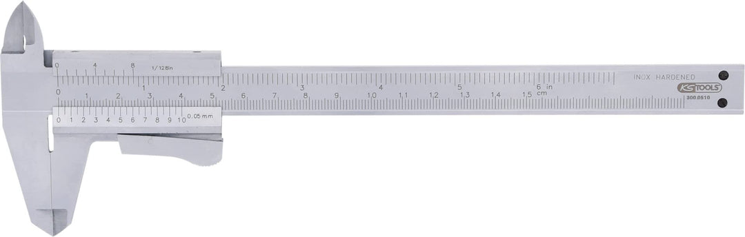 KS Tools 300.0510 Taschen-Messschieber 0-150mm, 235mm