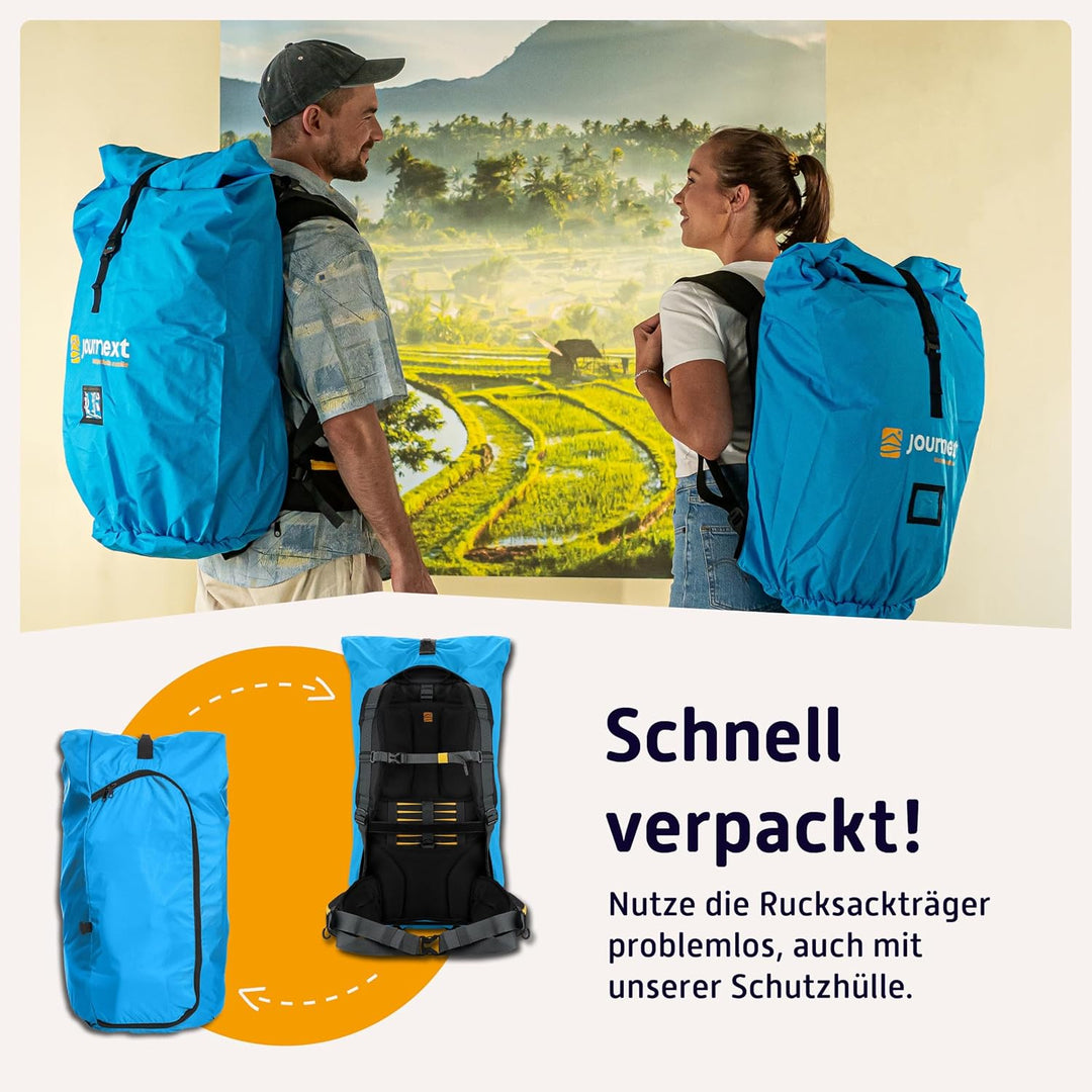 Journext 2 in 1 Rucksack Schutzhülle & Regenschutz/Flight Cover Rucksack/Rucksack Schutzhülle Flugze