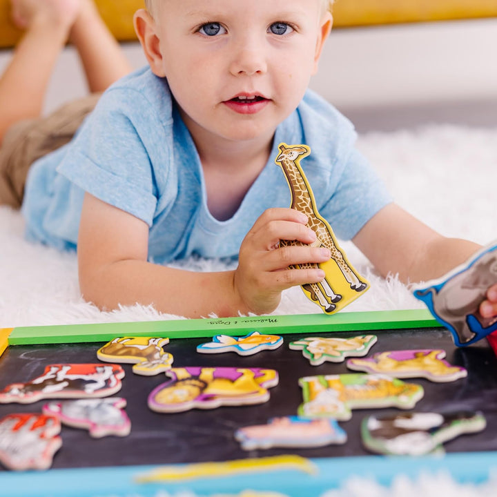 Melissa & Doug Magnetspiel für Kinder ab 2 Jahren, mit magnetischen Tierfiguren, 20 Tiere
