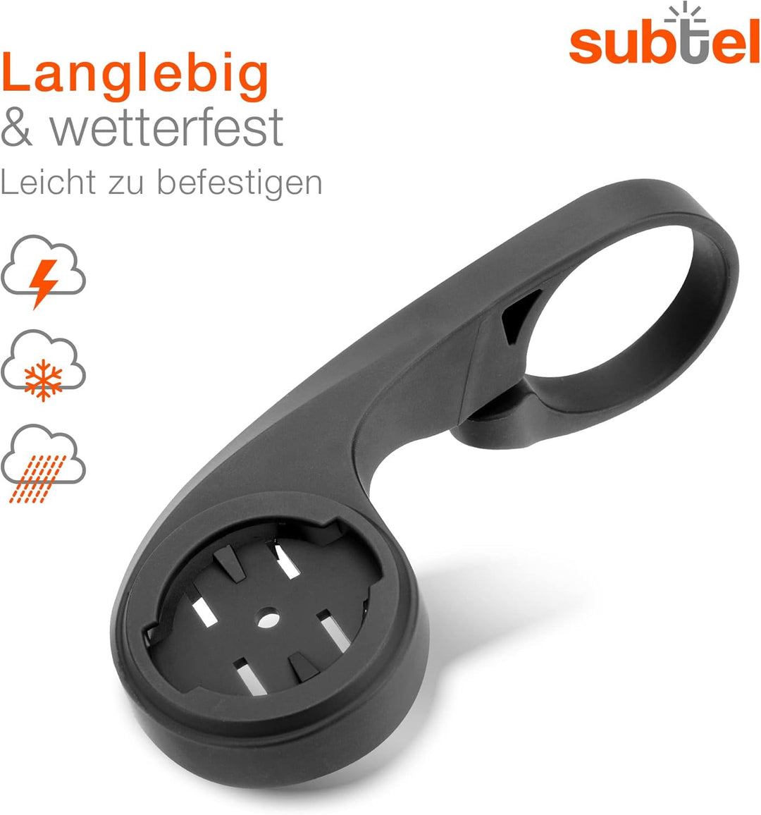 subtel Fahrradlenker Halterung für Sigma Sport ROX 12.0 ROX 11.0 ROX 7.0 ROX 4.0 ROX 2.0 Lenkerhalte