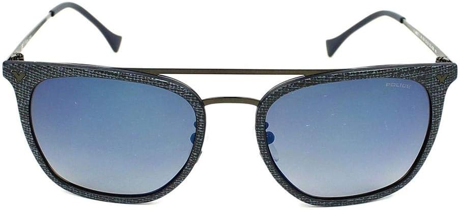 Police Unisex Po Spl152n Ag2b 53 Mm Sunglasses, One Size