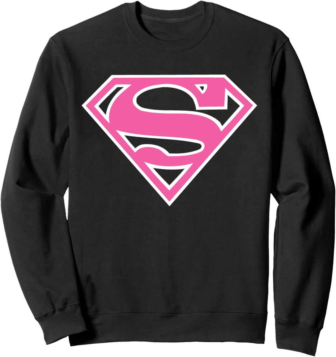 UCL DC Supergirl Logo Classic 01 Rosa Sweatshirt