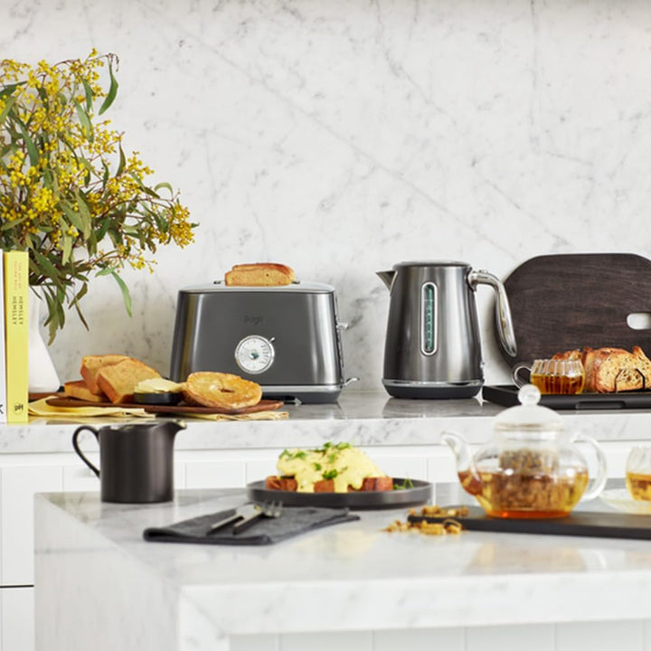 Sage - Toast Select Luxe - 2-Scheiben-Toaster mit LED-Countdown-Anzeige - Zwetschgenblau, Zwetschgen