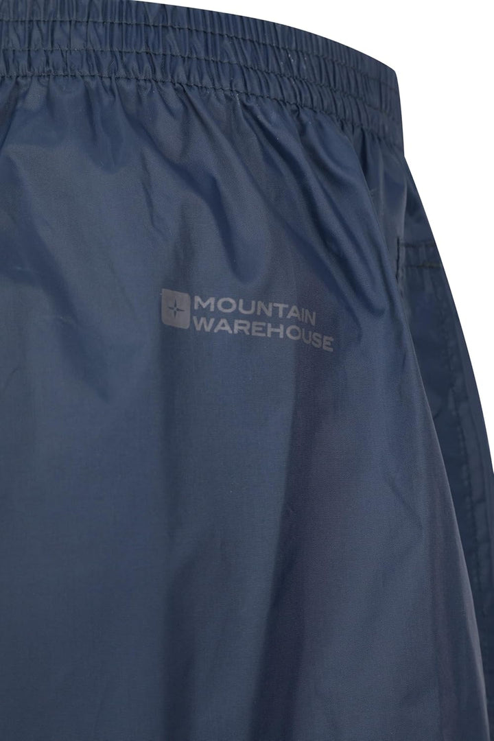 Mountain Warehouse Pakka wasserdichte Überziehhose für Herren - Schnell trocknende Regenüberhose für