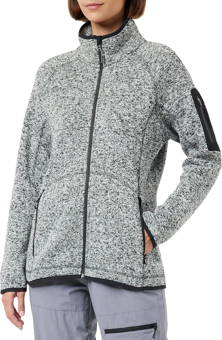 McKINLEY Damen Skeena Wms Fleecejacke 50 Melange/Black, 50 Melange/Black