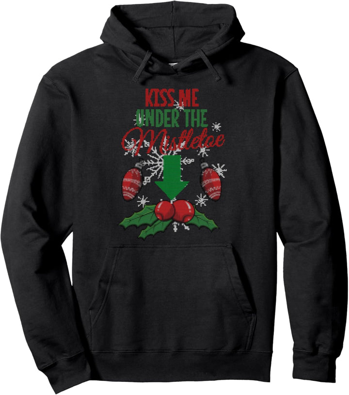 Hässliche Weihnachten für Paare Pullover Hoodie