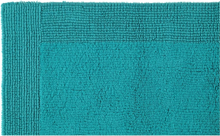 Rhomtuft Badteppiche Prestige Azur - 41 Toilettenvorlage mit Ausschnitt 60x60 cm Azur - 41, Toilette