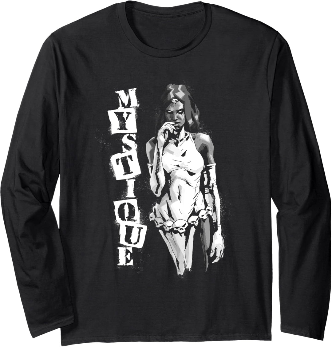 Marvel X-Men Mystique Raven Darkhölme Langarmshirt