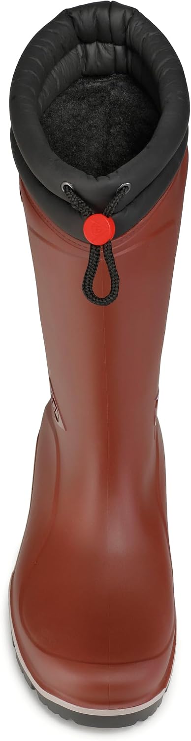 DUNLOP Protective Footwear Kids Blizzard, gefütterte Kinder Gummistiefel 37 EU Burgundy, 37 EU Burgu