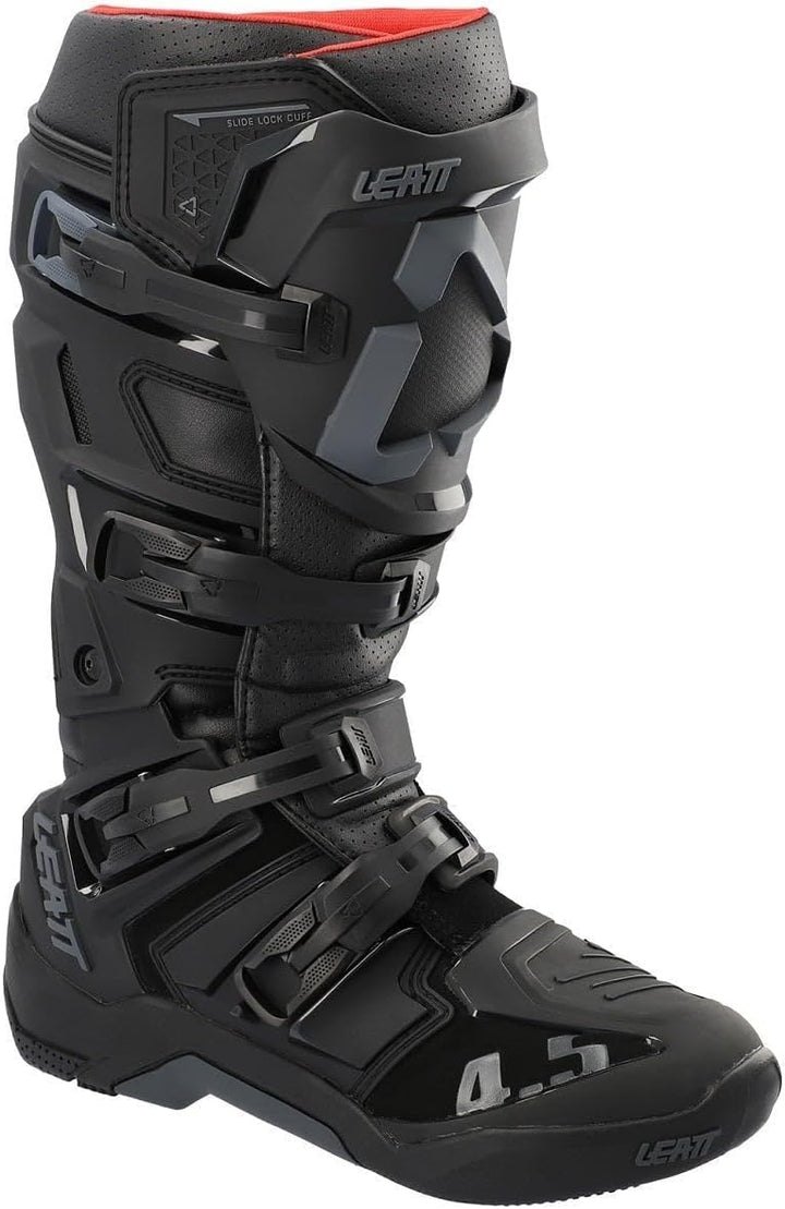 Leatt Unisex Motorradstiefel 42 EU Schwarz, 42 EU Schwarz