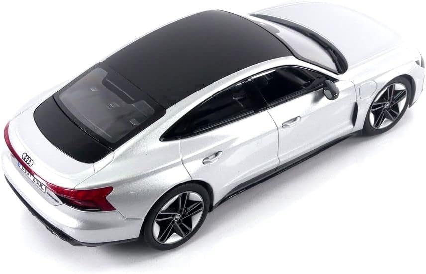 Norev kompatibel mit Audi RS E-tron GT 2021 Silber Modellauto 1:18