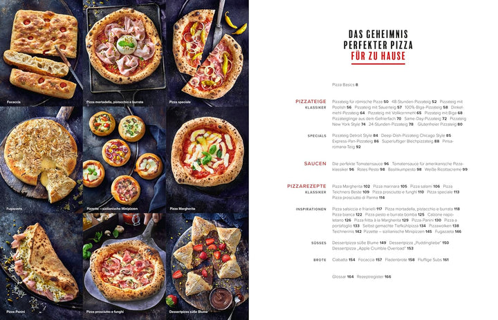 Pizza Passion: Wie du zu Hause die beste Pizza deines Lebens backst – Pizzarezepte, -teige und -soss