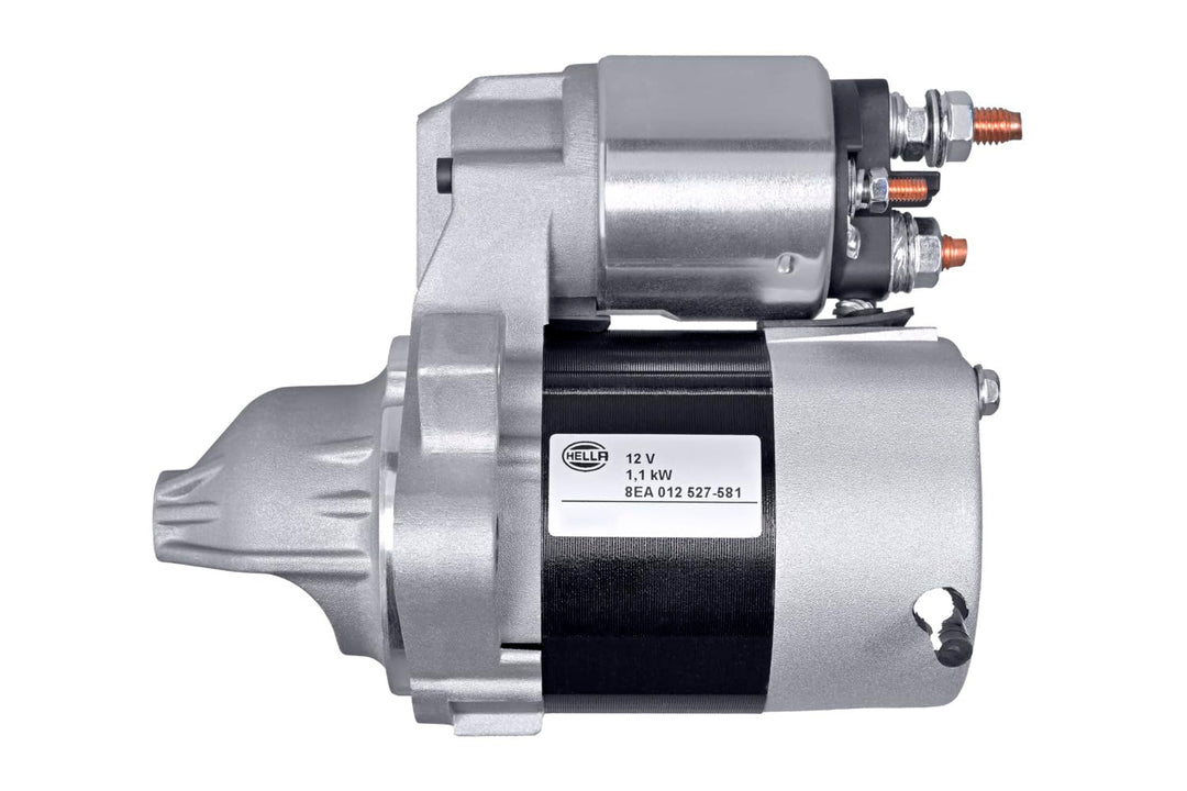 HELLA - Starter/Anlasser - 12V - 1.1kW - für u.a. Toyota Aygo (_B1_) - 8EA 012 527-581