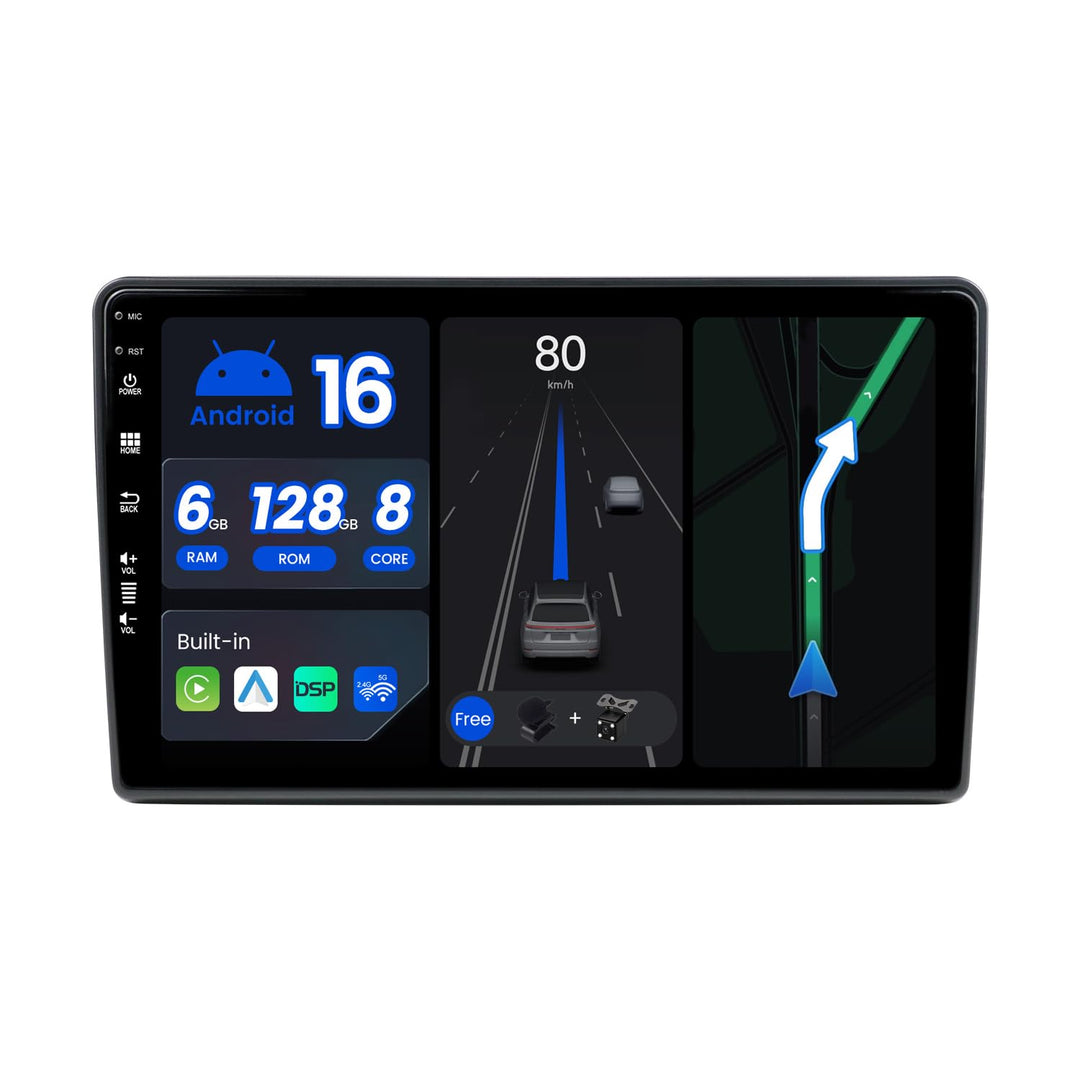 JOYX - 6G+128G - Android 12 IPS Autoradio Passt für FIAT Ducato/Citroen Jumper/Peugeot Boxer - Kabel