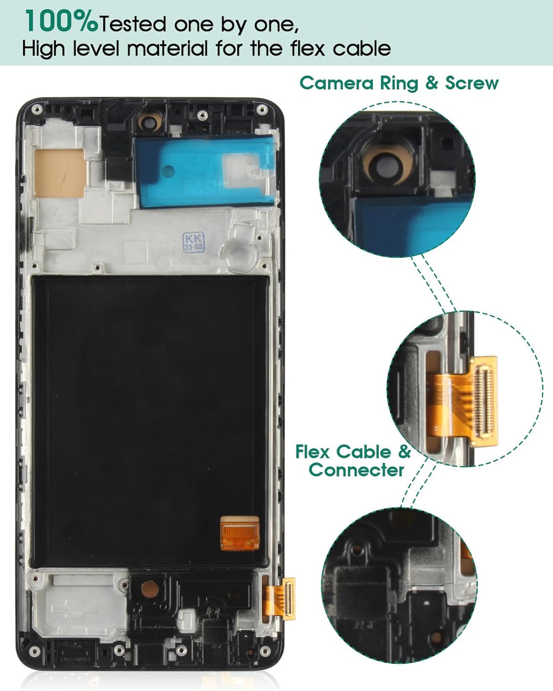 OLED für Samsung Galaxy A51 4G LCD Bildschirm Ersatz für Samsung A51 LCD Display A515 Touch Digitize