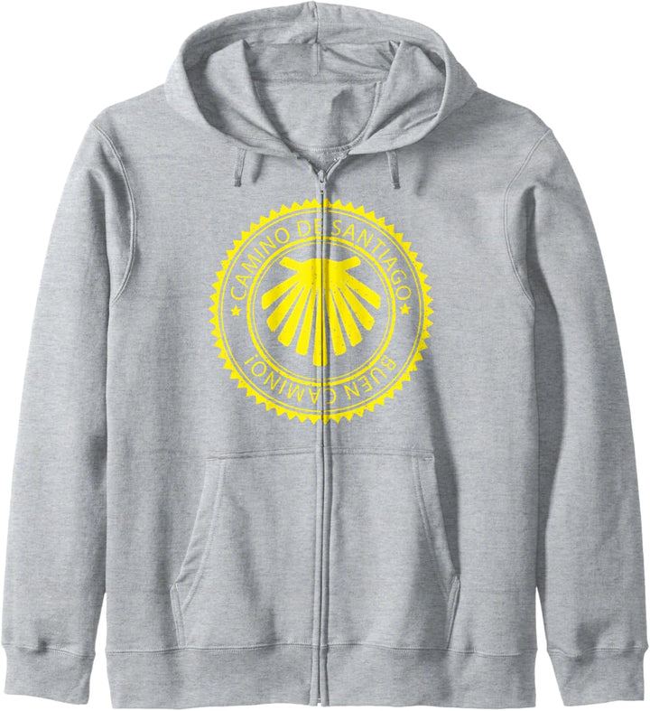 Camino de Santiago de Compostela Pilgern Jakobsweg Geschenk Kapuzenjacke