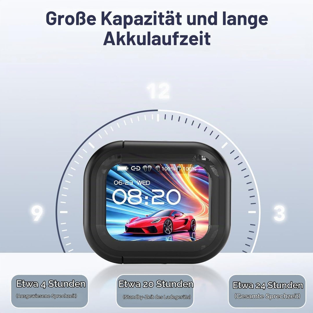 NE20 Übersetzer Kopfhörer, 3-in-1 Übersetzungskopfhörer 165 Sprachen mit App, 7 Übersetzungsmodi Ech