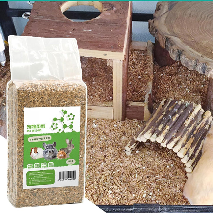 Small Animal Bedding, Natural Odor Control Substrate, Soft Nesting Material, Absorbent Lining for He