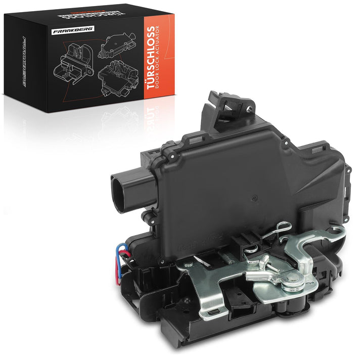 Frankberg 1x Türschloss Stellmotor Hinten Links Kompatibel mit Leon 1M1 1999-2006 Toledo II 1M2 1998