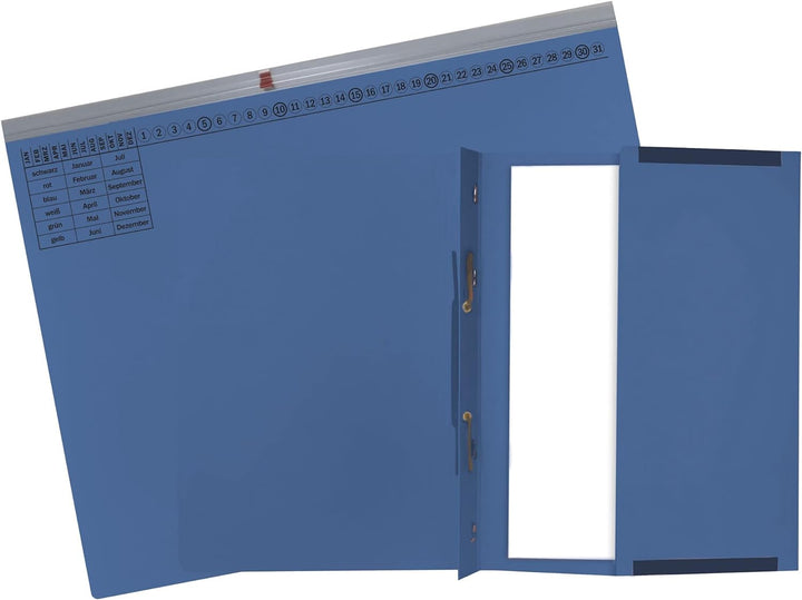 Exacompta 370207B 25er Pack Premium Kanzlei Hängehefter Exaflex Rechtsheftung, aus extra starkem Rec