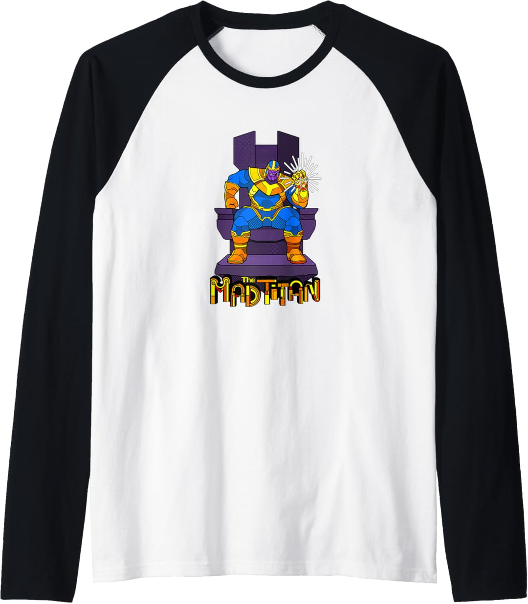 Marvel Avengers Thanos The Mad Titan Raglan