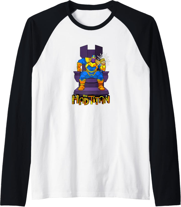 Marvel Avengers Thanos The Mad Titan Raglan