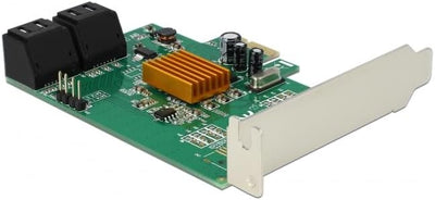 DeLock 4 Port SATA PCI Express Karte