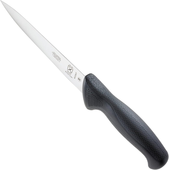 Mercer Culinary M22807 Millennia schwarzer Griff, stahl Schwarz 7", Schwarz 7"