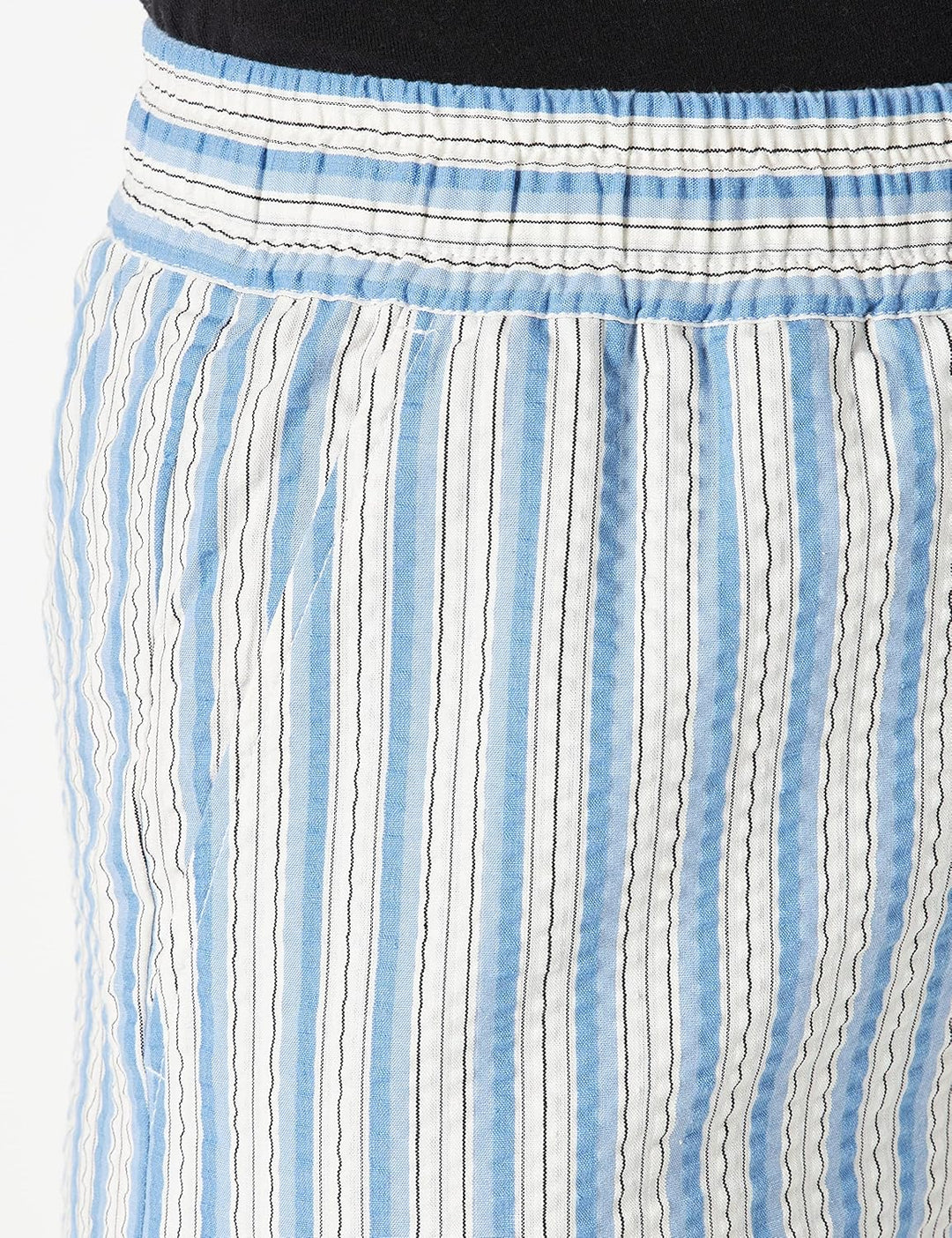 PART TWO Damen Prikkepw Pa Pants Easy Fit Hose 38 Riviera Stripe, 38 Riviera Stripe