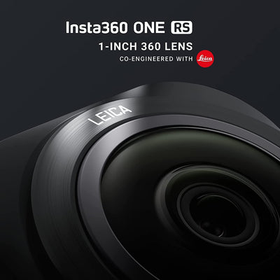 Insta360 ONE RS 1-Zoll 360° Edition - 6K 360°-Kamera mit Zwei 1-Zoll-Sensoren, Zusammen mit Leica en