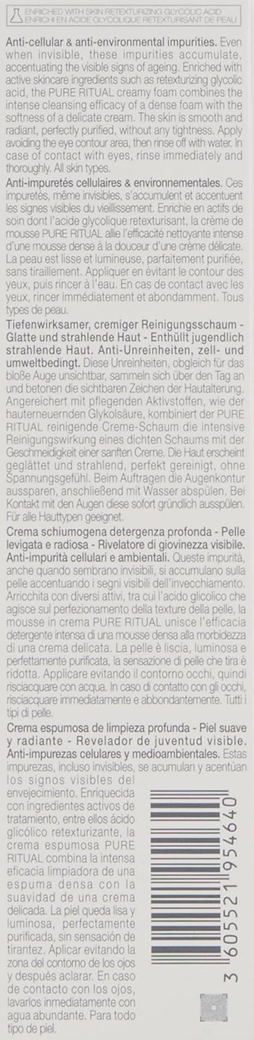 Helena Rubinstein Gesichtreinigungscreme - Pure Ritual Deep Cleansing Creamy Foam, 1er Pack (1 x 898