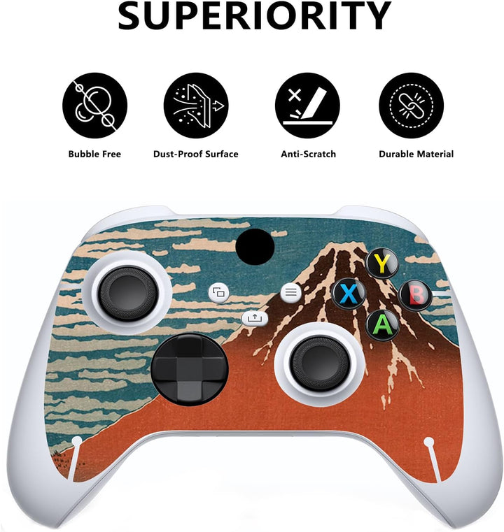 PlayVital Skin für Xbox Series S, Aufkleber Vinyl-Skins Schutzfolie Wrap Abziehbild Abdeckung Sticke